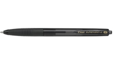 Penna sfera supergrip g a scatto nero punta media 1.00mm pilot - Z12251