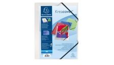 Cartellina 3 lembi con elastico Exacompta 55188E