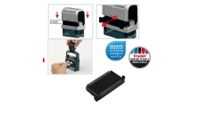 BLISTER DA 3 TAMPONI 6/4911 NERO TRODAT - Z13821