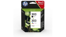 Cartuccia HP 303 (3YM92AE) nero -tricromia - Z14216