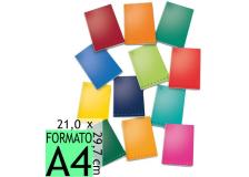 Pigna Quaderno Monocromo A4 quadretti 5mm per tutte le classi colori  assortiti - Pigna - Cartoleria e scuola