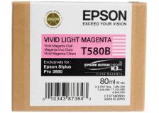 Cartuccia Epson T580B (C13T580B00) magenta chiaro vivido - 134689