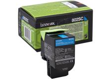 Toner Lexmark 802SC (80C2SC0) ciano - 140642