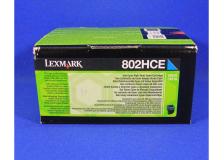 Toner Lexmark 802HCE (80C2HCE) ciano - 141229