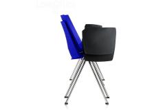 Sedia operativa eco-smart STRIKE UNISIT - plastica - BLU - SKT/BL