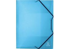 Cartelle a 3 lembi con elastico 2Life Favorit - blu - 400083556