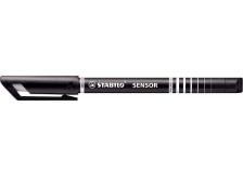 Fineliner Sensor Stabilo - nero - 189/46 (conf.10)