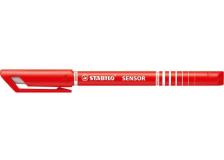 Fineliner Sensor Stabilo - rosso - 189/40 (conf.10)