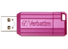 Chiavetta USB PINSTRIPE 2.0 Verbatim - 32 GB - rosa - 49056