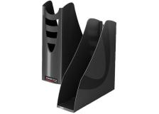 Portariviste &amp;quot;Rosso Italia Collection&amp;quot; Arda -  nero carbonio - 7,5x26,6x27,8 cm - 7118RIN