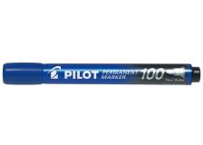 Marcatore permanente SCA 100 Pilot - punta tonda - 1 mm - blu - 002706 (conf.12)