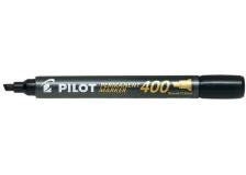 Marcatore permanente SCA 400 Pilot - punta a scalpello - 4 mm - nero - 002710 (conf.12)