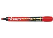 Marcatore permanente SCA  400 Pilot - punta a scalpello - 4 mm - rosso - 002712 (conf.12)