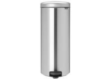 Pattumiere a pedale Brabantia - 30 litri - 30x34x87,5 cm - inox satinato - 114380