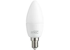 Lampadina MKC Candela LED E14 440 lumen bianco naturale - 499048019 - 160122