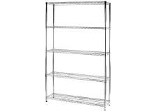 Scaffalature in filo d'acciaio Serena Group - 5 - 35x120x200 cm - 5X351220