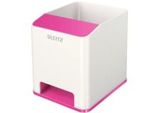 Portapenne WOW Dual Color Leitz - 9x10,1x10 cm - fucsia metallizzato - 53631023