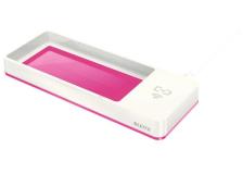 Organizer da scrivania WOW Dual Color Leitz - 26,6x10,1x2,8 cm - fucsia metallizzato - 53651023