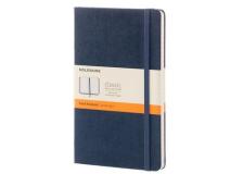 Taccuini Classic copertina rigida Moleskine - Large (13x21 cm) - a righe - blu Zaffiro - 240 - QP060B20