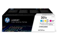 Toner HP 201X (CF253XM) ciano-magenta-giallo - 163950