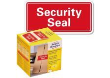 Sigilli di sicurezza Avery &quot;Security Seal &quot;- 38x20 mm - 200 et/rotolo - rosso - 7311