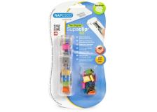 Sparamolle fermacarte Supaclip 40 Rapesco - trasparente - RC4025MC