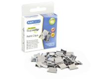 Molle fermacarte per Supaclip 40 Rapesco - 4 mm - acciaio - cromo - RC4050SS (conf.50)