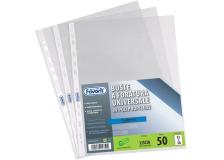 RAYLU PAPER – Buste Perforate Trasparenti A4, 100 Pezzi, Buste Trasparenti  per Documenti, Sacchetti in Plastica con Foratura Universale e Apertura  Superiore (Trasparente, A4-60 micron) : : Cancelleria e prodotti  per ufficio