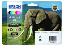 Cartuccia Epson 24/ELEFANTE (C13T24284010) 6 colori - 235905