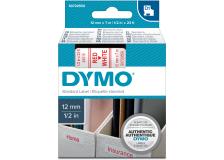 Nastro Dymo 12mm x 7m - 45015 (S0720550) rosso-bianco - 260350