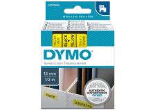 Nastro Dymo 12mm x 7m - 45018 (S0720580) nero-giallo - 260385