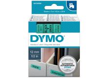 Nastro Dymo 12mm x 7m - 45019 (S0720590) nero-verde - 260393