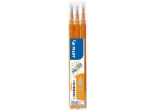 Refill per Penna a sfera cancellabile Frixion Ball Pilot - arancio - 006647 (conf.3)