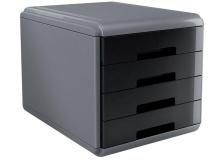 Accessori Da Scrivania My Desk Arda - Cassettiera - 29,5X38,5X28,2 Cm - Nero - 18P4Pn