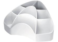 Accessori Da Scrivania My Desk Arda - Portaoggetti - 18,5X12,3X9 Cm - Bianco - 7121B