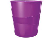 Cestino Gettacarte Wow Leitz - Viola Metallizzato - 52781062