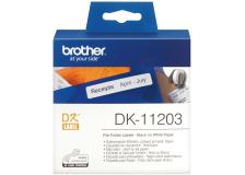 Etichette Brother DK11203 nero-bianco - 309250