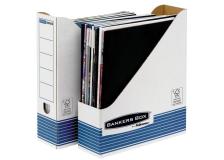 Sistema Di Archiviazione Bankers Box System Fellowes - Portariviste - A4 - 31,1X7,8X25,8 Cm - Nessuna - 0026301 (Conf.10)