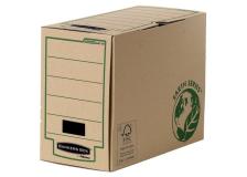 Contenitore Archivio Legal Dorso 15 Cm  Sistema Di Archiviazione Bankers Box Earth Series Fellowes - Aletta Di Chiusura - 4471901 (Conf.20)