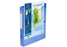 Cartelle Portaprogetto Personalizzabili Kreacover Exacompta - Blu Trasparente - 59982E