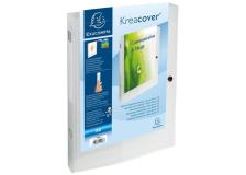 Cartelle Portaprogetto Personalizzabili Kreacover Exacompta - Bianco Trasparente - 59988E