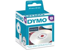 Etichette Dymo Ø 57 mm - 14681 (S0719250) bianco - 345555