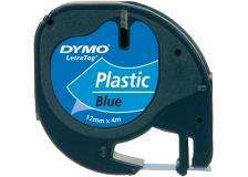 Nastro Dymo 12mm x 4m - 91205 (S0721650) nero-blu - 345571