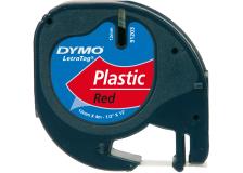 Nastro Dymo 12mm x 4m - 91203 (S0721630) nero-rosso - 345603