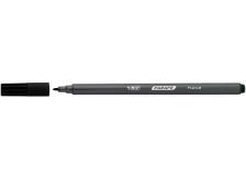 Penne punta fibra Paraf&egrave; Bic - nero - 904810 (conf.12)