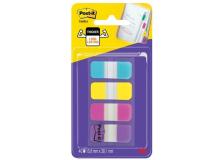 Segnapagina Post-it&reg; Index Strong Mini Post-It - turchese, giallo, rosa, viola - 676-ALPV (conf.4)