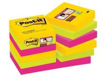 Foglietti Post-it&reg; Super Sticky Rio De Janeiro Post-It - 47,6x47,6 mm - 622-12SSRIO-EU (conf.12)