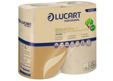 Eco Natural Lucart - rotolo - 2 veli - 400 strappi - 811927 (conf.4)