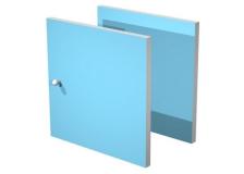 Set due antine Libreria caselle Maxicube Artexport - 32,2x32,1x1,6 cm - azzurro - 2a MaxC/A (conf.2)