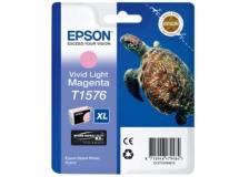 Cartuccia Epson T1576 (C13T15764010) magenta chiaro vivido - 492798